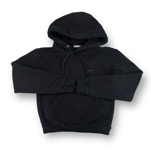 Morgan Stewart Sport Black Hoodie Size Small